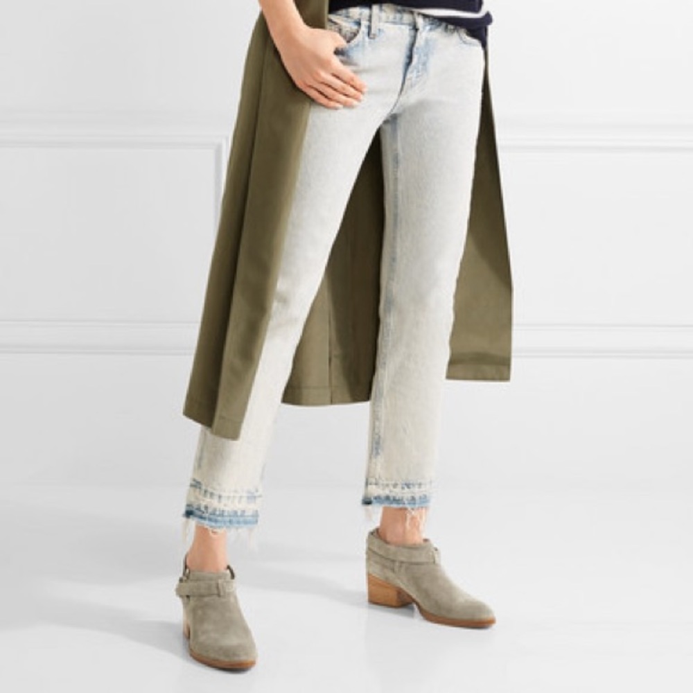 Rag & bone Taupe Harley Booties